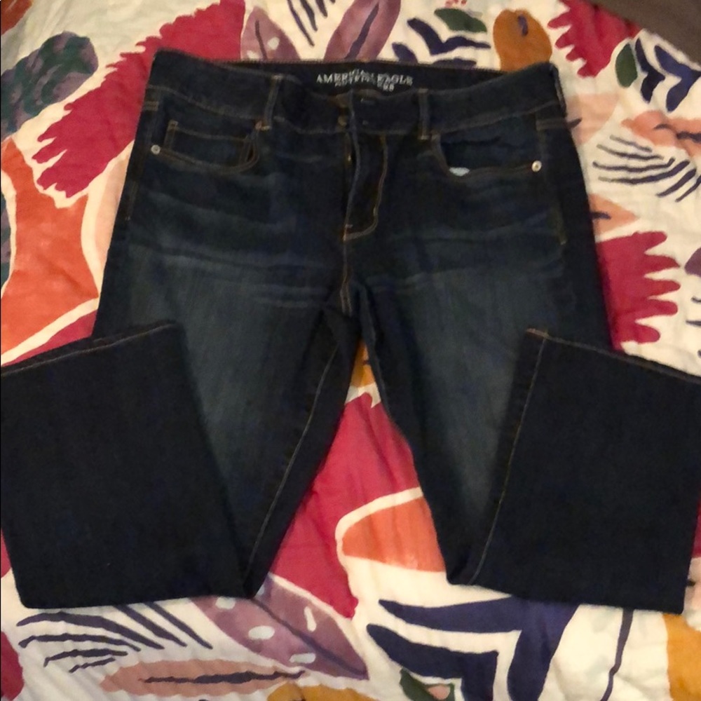 American Eagle super stretch Artist Crop Jeans